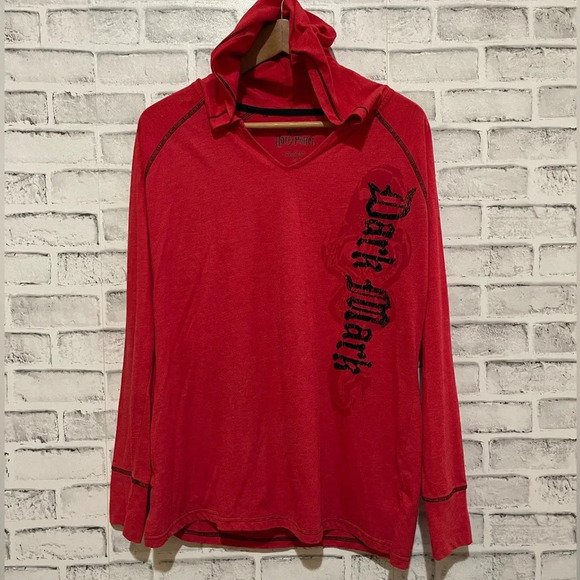 Women’s Wizarding World of Harry Potter Universal Studios red hoodie Medium - Picture 1 of 4